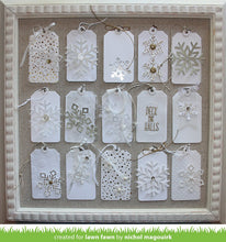Load image into Gallery viewer, stitched snowflakes