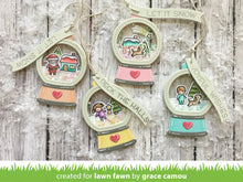 Load image into Gallery viewer, snow globe gift tag
