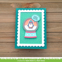 Load image into Gallery viewer, snow globe gift tag
